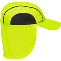 Cooling Hat with Neck Shade, Hi-Vis Lime FMT Sales Ltd