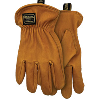 Gants r&eacute;sistants &agrave; la coupe The Duke 597CR, Taille Moyen, Enveloppe en Cuir de vache/Para-aramide/Polyester/Acier inoxydable, ASTM ANSI niveau A5 FMT Sales Ltd