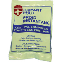 Instant Chill Pac Compress, Cold, Single Use, 4" x 6" FMT Sales Ltd