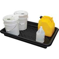 Spill Tray, 24" L x 36" W x 4.5" H, 18 US gal. Spill Capacity FMT Sales Ltd