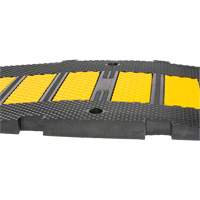 Middle Speed Hump, Rubber, 2' L x 8" W x 1-1/4" H FMT Sales Ltd