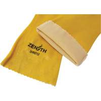 Rough-Finish Chemical-Resistant Gloves, Size 9, 14" L, PVC, Interlock Inner Lining, 47-mil FMT Sales Ltd