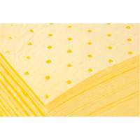 Bonded Sorbent Pads, Hazmat, 15" x 19", 8 gal. Absorbancy FMT Sales Ltd