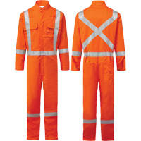 Combinaison FR Bizflame 88/12 Iona 7 oz. FR510, Taille 36, Orange FMT Sales Ltd