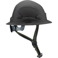 Casque Fibre Metal de style escalade avec bordure compl&egrave;te, R&eacute;pond aux normes CSA type 2, Suspension Rochet, Non ventil&eacute; FMT Sales Ltd