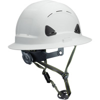 Casque Fibre Metal de style escalade avec bordure compl&egrave;te, R&eacute;pond aux normes CSA type 2, Suspension Rochet, Ventil&eacute; FMT Sales Ltd