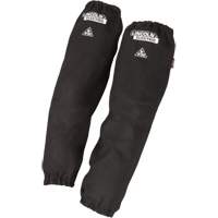 Manches de soudage traditionnelles en coton ignifug&eacute;, 21" lo, Noir FMT Sales Ltd