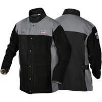 Veste de soudage FR robuste de s&eacute;rie XVI, Cuir, Moyen, Noir FMT Sales Ltd