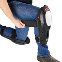 Dynamic Flooring Knee Pad, Hook and Loop Style, Plastic Caps, Foam Pads FMT Sales Ltd