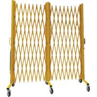 Expandable Barrier, 84" H x 20' L, Yellow FMT Sales Ltd