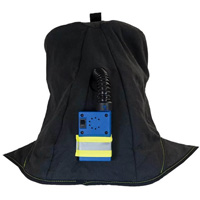 Cagoule de protection contre l'arc &eacute;lectrique TCG, Noir, 40 cal/cm², ANSI Z87.1/ASTM F1506/ASTM F1959/ASTM F2178/R&eacute;pond ou surpasse la norme CSA Z462/NFPA 70E, 4 Arc &eacute;lectrique EPI cat&eacute;gorie niveau FMT Sales Ltd