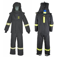 Ensemble de manteau contre l'arc &eacute;lectrique TCG moyen avec courroie de sortie, 75 cal/cm² FMT Sales Ltd