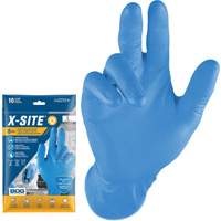 Grippaz Disposable Gloves, Small, Nitrile, 8-mil, Powder-Free, Blue FMT Sales Ltd