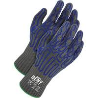 Deny&reg; Coated Cut-Resistant Food Contact Gloves, Size 8, 7 Gauge, Silicone Coated, HPPE Shell, ASTM ANSI Level A9/EN 388 Level F FMT Sales Ltd