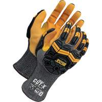 Cut-X&reg; Cut-Resistant Touchscreen Impact Gloves, 6, Foam Nitrile Palm, Elastic Cuff FMT Sales Ltd