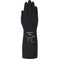 AlphaTec 38001PP Medium Duty Chemical-Resistant Gloves, Size 7, 14" L, Butyl Rubber, 14-mil FMT Sales Ltd