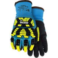 Gants d'hiver antichocs 9393TPR Stealth Black Ops, Petit, Paume en Mousse de latex, Poignet Poignet en tricot FMT Sales Ltd