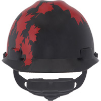 Casque sp&eacute;cialis&eacute; V-Gard, Suspension Rochet, Noir/Rouge FMT Sales Ltd