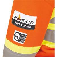 Chandail lourd avec capuchon, Femmes, T-petit, Orange haute visibilit&eacute; FMT Sales Ltd
