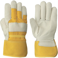 Gants isol&eacute;s en cuir fleur de vache pour femmes, Taille unique, Paume en Cuir fleur de vache, Doublure en Molleton FMT Sales Ltd