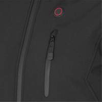 Heated Soft-Shell Jacket, Men's, Small, Black FMT Sales Ltd