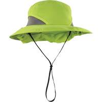 Chapeau de garde forestier 8934 Chill-Its avec prot&egrave;ge-nuque, petit/moyen, Lime haute visibilit&eacute; FMT Sales Ltd