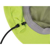 Chapeau de garde forestier 8934 Chill-Its avec prot&egrave;ge-nuque, petit/moyen, Lime haute visibilit&eacute; FMT Sales Ltd