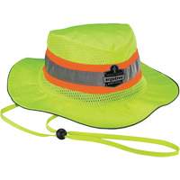 Chapeau de soleil de garde forestier de refroidissement en microfibre Chill-Its 8935MF , petite/moyenne, Lime haute visibilit&eacute; FMT Sales Ltd