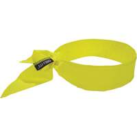 Bandeau de refroidissement Chill-Its 6702 avec polym&egrave;res int&eacute;gr&eacute;s et fermeture &agrave; nouer, Jaune lime haute visibilit&eacute; FMT Sales Ltd