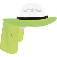 Visi&egrave;re universelle avec protection de la nuque pour casque de s&eacute;curit&eacute; Chill-Its 6661, Lime haute visibilit&eacute; FMT Sales Ltd