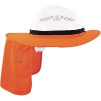 Visi&egrave;re universelle avec protection de la nuque pour casque de s&eacute;curit&eacute; Chill-Its 6661, Orange haute visibilit&eacute; FMT Sales Ltd