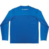 Chemise de refroidissement &agrave; manches longues avec protection solaire et UV Chill-Its 6689, Bleu, Petit FMT Sales Ltd