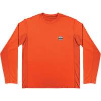 Chemise de refroidissement &agrave; manches longues avec protection solaire et UV Chill-Its 6689, Orange, Petit FMT Sales Ltd