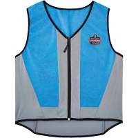 Veste de refroidissement &eacute;vaporatif Chill-Its 6667 avec fermeture &agrave; glissi&egrave;re, Moyen, Bleu FMT Sales Ltd
