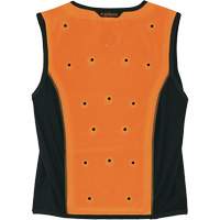 Chill-Its 6685 Dry Evaporative Cooling Vest with Zipper Closure, Medium, Orange FMT Sales Ltd