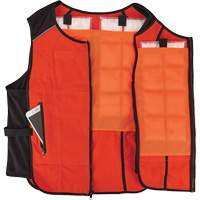 Chill-Its 6260 Lightweight Phase Change Cooling Vest with Rechargeable Packs, Small/Medium, Orange FMT Sales Ltd