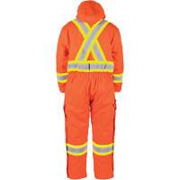 High-Visibility Lined Canvas Overalls, Small, High Visibility Orange FMT Sales Ltd