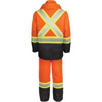 High-Visibility 150-Deniers Rain Suit, Polyester, Small, High Visibility Orange FMT Sales Ltd