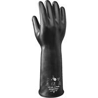 Gants r&eacute;sistant &agrave; l'acide & aux produits chimiques 981, Taille Grand/9, 14" lo, Caoutchouc butyle/Viton, 28 mils FMT Sales Ltd