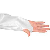 CoverMe Gown with Thumbholes, One Size, White, Polyethylene FMT Sales Ltd