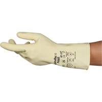 Gants naturels et l&eacute;gers AlphaTec 87-137, Taille 7, 11,8" lo, Latex de caoutchouc, 16 mils FMT Sales Ltd