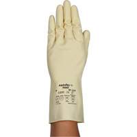Gants naturels et l&eacute;gers AlphaTec 87-137, Taille 7, 11,8" lo, Latex de caoutchouc, 16 mils FMT Sales Ltd