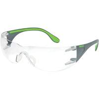 Lunettes de s&eacute;curit&eacute; gris/vert Adapt Lite, Lentille Transparent, Antibu&eacute;e/Anti-&eacute;gratignures, ANSI Z87+/R&eacute;pond ou surpasse la norme CSA Z94.3 FMT Sales Ltd