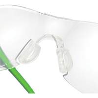 Lunettes de s&eacute;curit&eacute; gris/vert Adapt Lite, Lentille Transparent, Antibu&eacute;e/Anti-&eacute;gratignures, ANSI Z87+/R&eacute;pond ou surpasse la norme CSA Z94.3 FMT Sales Ltd