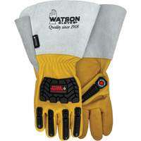Gants r&eacute;sistants &agrave; leau Storm Trooper, Petit, Paume en Cuir de vache, Poignet Manchette FMT Sales Ltd