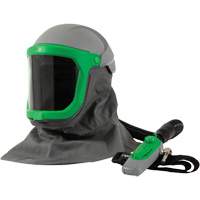 Z-Link Respirator with Safety Lens, FR Shoulder Cape, Breathing Tube & C40, Facepiece Respirator/Welding Helmet FMT Sales Ltd