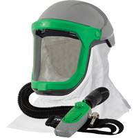 Z-Link Respirator with Tychem 4000 Shoulder Cape & C40, Facepiece Respirator/Welding Helmet FMT Sales Ltd