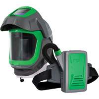Z-Link Respirator Helmet with Face Seal, Visor & Belt Mount, Facepiece Respirator/Welding Helmet, Lithium-Ion Battery FMT Sales Ltd