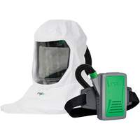 T-Link Respirator with Bump Cap, Breathing Tube, Belt-Mount & PX5 PAPR, Loose Fitting Hood & Faceshield, Lithium-Ion Battery FMT Sales Ltd
