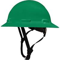 Casque de s&eacute;curit&eacute; &agrave; bordure compl&egrave;te LIDGUARD avec mentonni&egrave;re, R&eacute;pond aux normes CSA type 1, Suspension Rochet, Ventil&eacute; FMT Sales Ltd